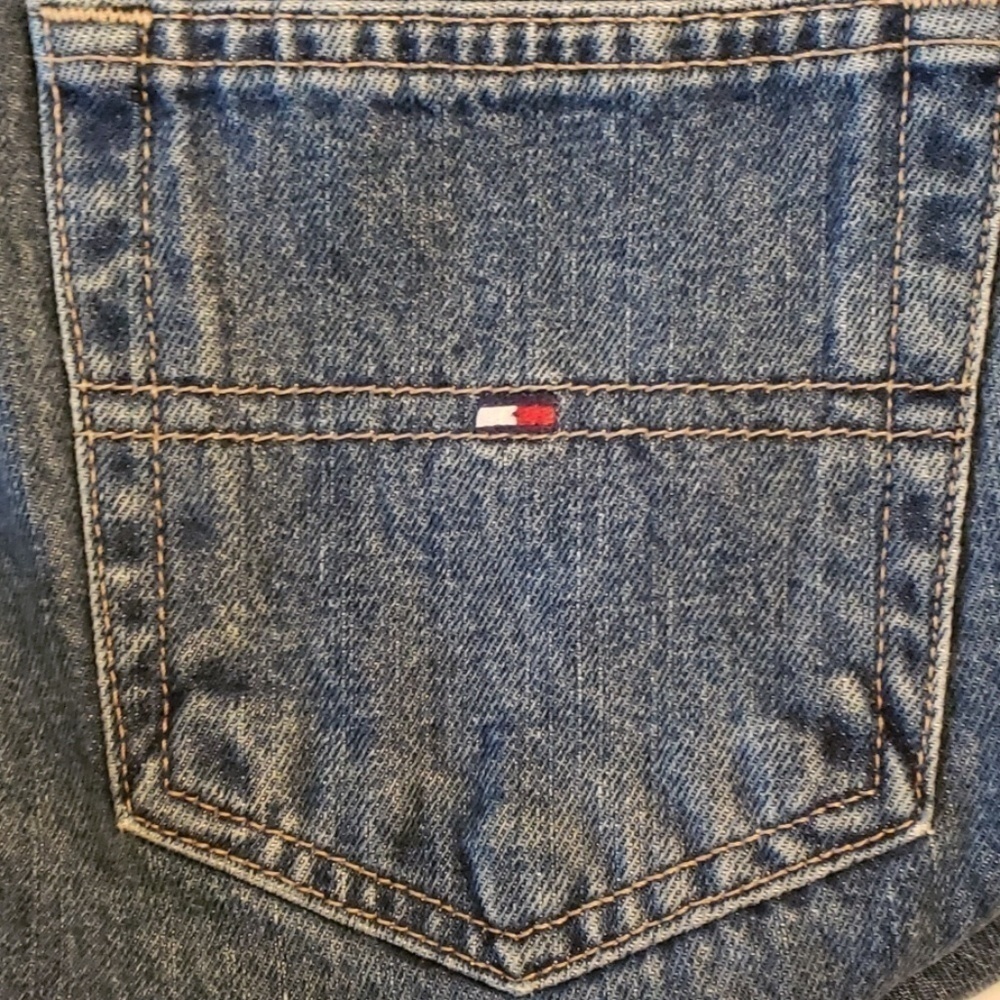 TOMMY Hilfiger High Waist 10" New Vtg 2002 6 EUC - Picture 4 of 8